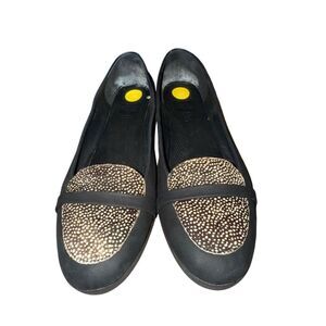 Fitflop Black and Gold Flats